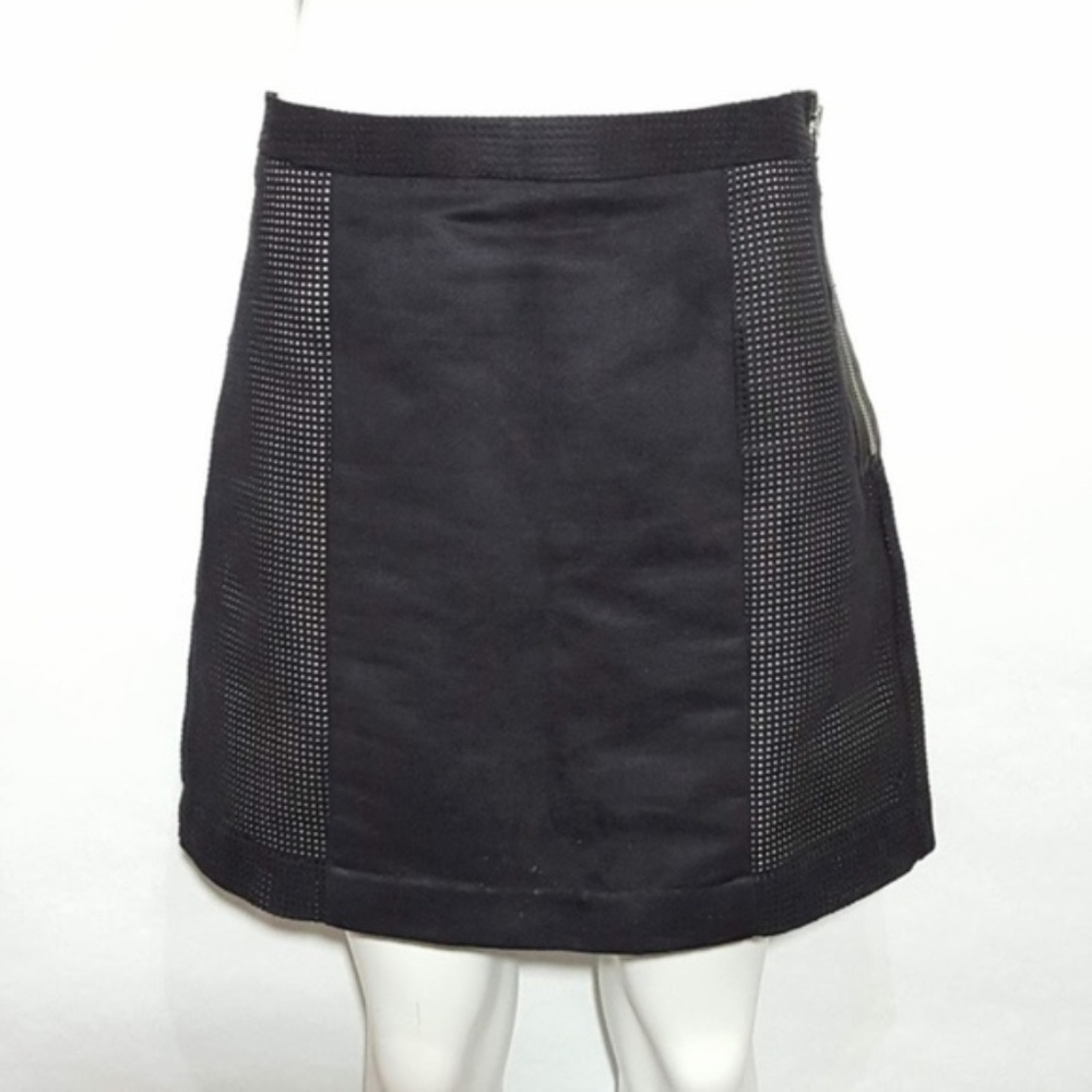Worthington Mini Skirt Mesh Sides